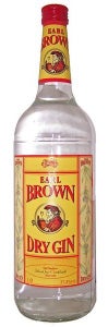 Earl Brown Dry Gin 37,5 % 1 l