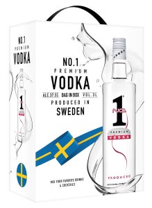 No.1 Premium Vodka 37,5% 3 l BIB