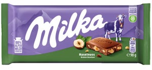 Milka Haselnuss 90g